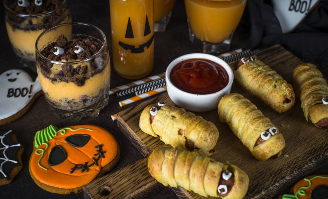 halloweenowe przekaski