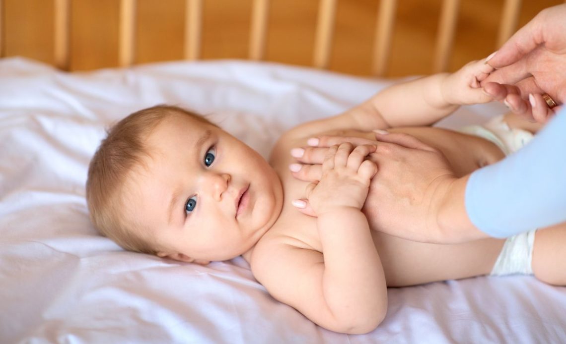 Pienista kupka u niemowlaka