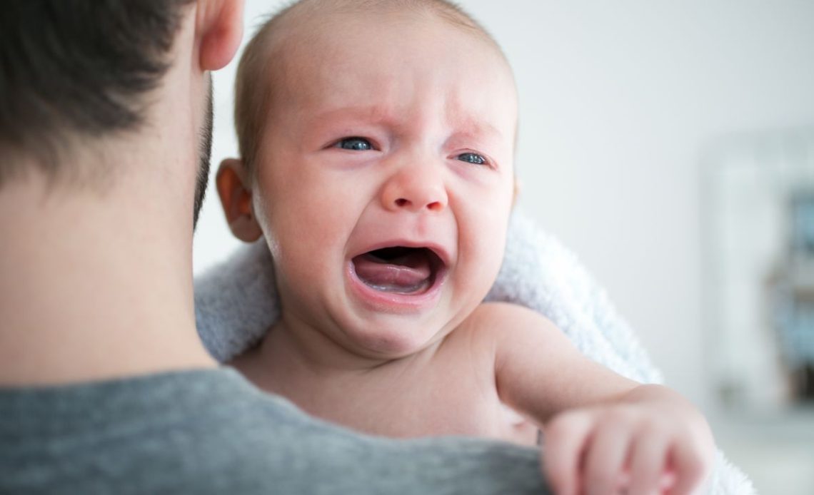 Histeryczny płacz niemowlaka