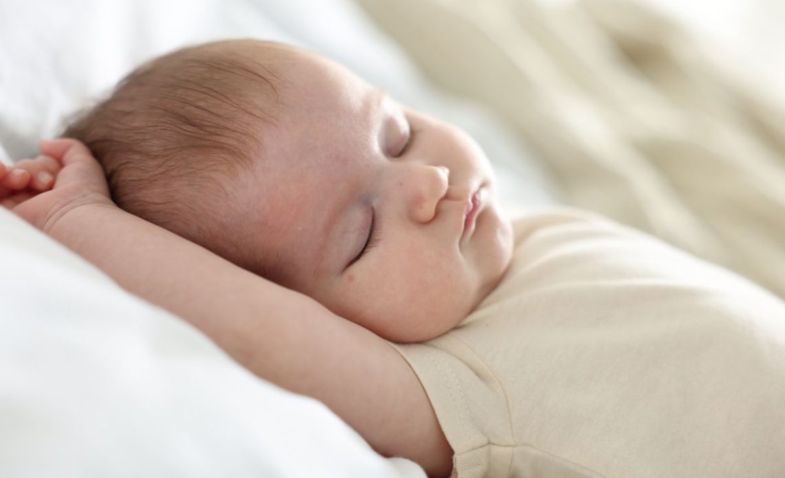 Niemowlę dużo śpi
