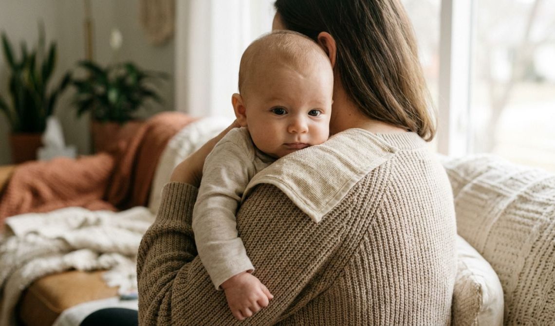 uporczywe odbijanie u niemowlaka